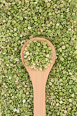 Image showing Organic Roasted Green Peas