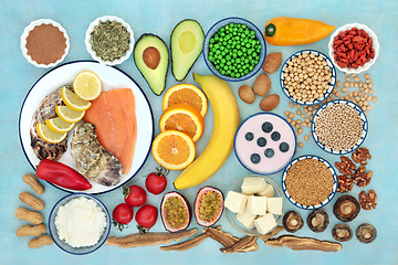 Image showing Health Food to Stabilise Bipolar Disorder and Manic Depression