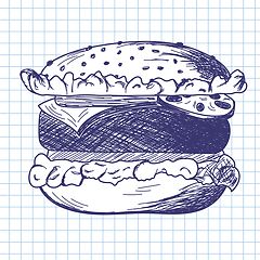 Image showing Hamburger