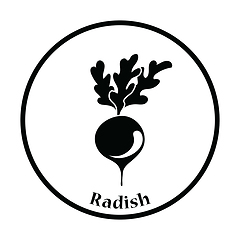 Image showing Radishes icon