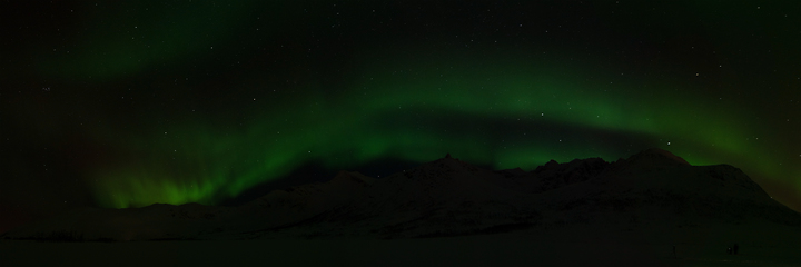 Image showing Northern Lights near Tromso, Norway
