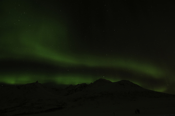 Image showing Northern Lights near Tromso, Norway