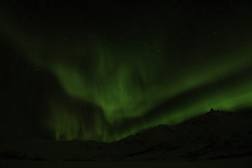 Image showing Northern Lights near Tromso, Norway