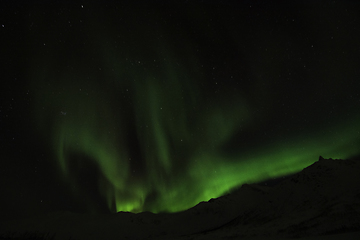 Image showing Northern Lights near Tromso, Norway