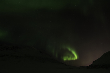 Image showing Northern Lights near Tromso, Norway