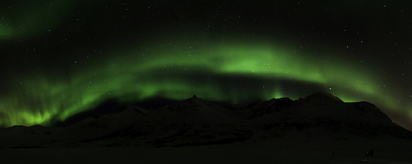 Image showing Northern Lights near Tromso, Norway