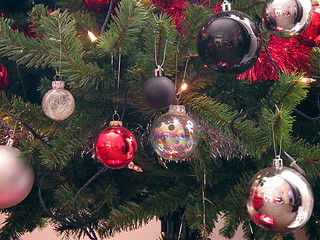 Image showing Christmas bauble decoration