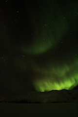 Image showing Northern Lights near Tromso, Norway