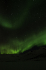 Image showing Northern Lights near Tromso, Norway