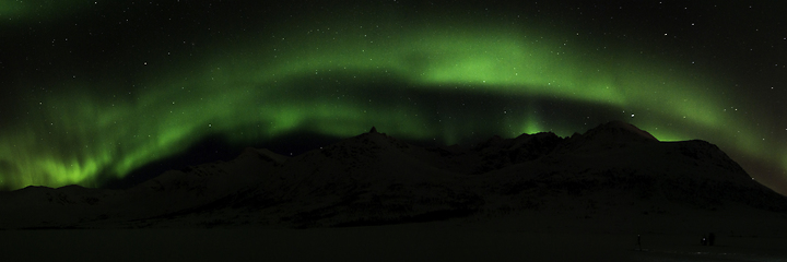 Image showing Northern Lights near Tromso, Norway