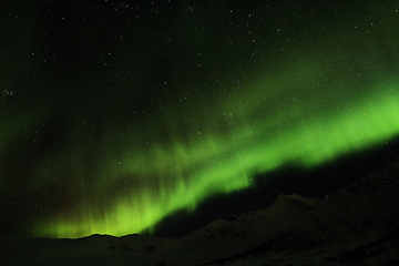 Image showing Northern Lights near Tromso, Norway