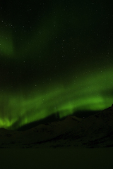 Image showing Northern Lights near Tromso, Norway