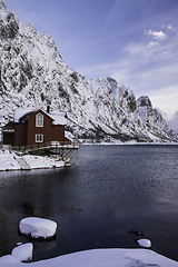 Image showing Svolvaer at the Lofoten, Norway