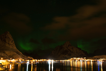 Image showing Aurora Borealis, Norway