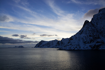 Image showing Sunset at A, Norway