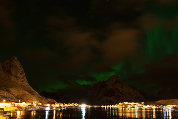 Image showing Aurora Borealis, Norway