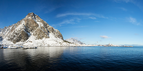 Image showing Village A, Lofoten, Norway