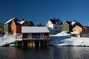 Image showing Henningsvaer, Norway