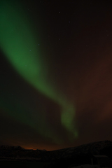 Image showing Northern Lights at Bremnes near Harstad, Norway