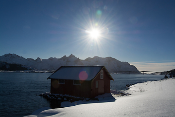 Image showing Barstrand, Lofoten, Norway