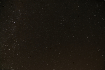 Image showing Starry Sky in Winter in Norway