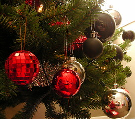 Image showing Christmas bauble decoration