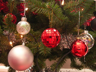 Image showing Christmas bauble decoration