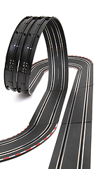 Image showing racing track isolated