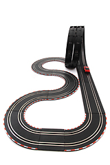 Image showing racing track isolated