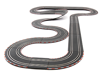 Image showing racing track isolated