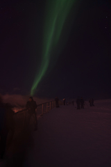 Image showing Northern Lights over Tromso, Norway