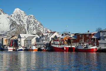 Image showing Henningsvaer, Norway