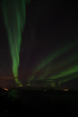 Image showing Northern Lights at Bremnes near Harstad, Norway