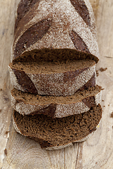 Image showing Sliced rye bread