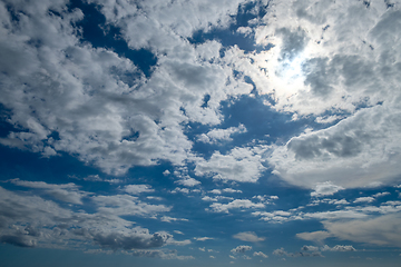 Image showing sky with clouds