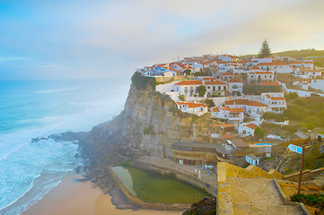 Image showing Azenha do Mar skyline Portugal