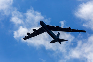 Image showing Bomber in military training Saber Strike in Latvia.