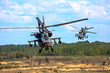 Image showing Saber Strike helicopters