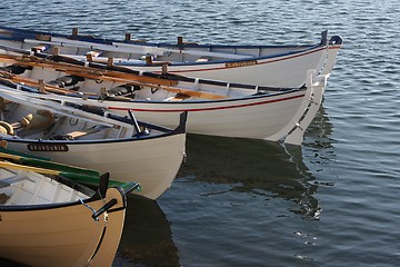 Image showing Faroese boats