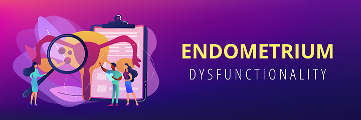 Image showing Endometriosis concept banner header.