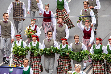 Image showing Latvian Song and Dance Festival