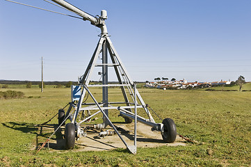 Image showing Irrigation pivot axis