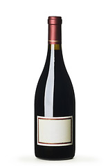 Image showing Red wine bottle