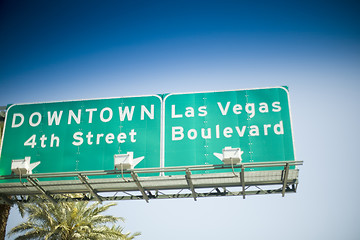 Image showing Las Vegas Sign