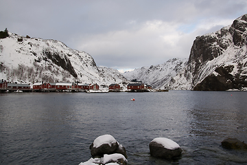 Image showing Nusfjord, Lofoten, Norway