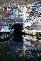 Image showing Submarine Bunker Olavsvern, Troms, Norway