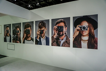 Image showing Photokina Exhibition interior in Cologne, Germany