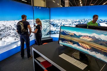 Image showing Photokina Exhibition interior in Cologne, Germany