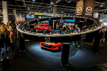 Image showing Mazda stand in the Photokina Exhibition