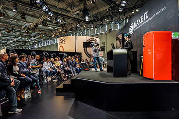 Image showing Adobe stand in the Photokina Exhibition